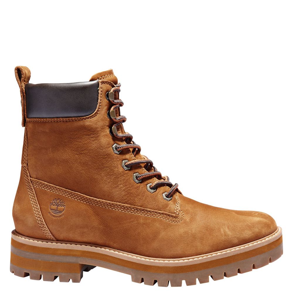 Bocanci De Zapada Timberland Barbati Maro - Courma Guy Waterproof - Romania - UDSCNO362